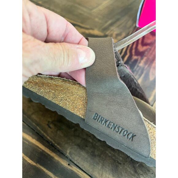 Birkenstock 260 L6 M7 Sandal Women 40/9 Classic Beach Travel Comfy Casual Flaws - Picture 5 of 11